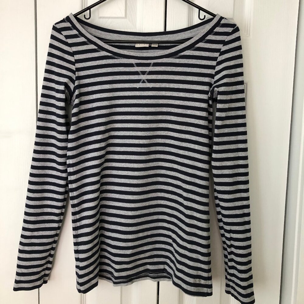 Esprit long sleeve striped shirt